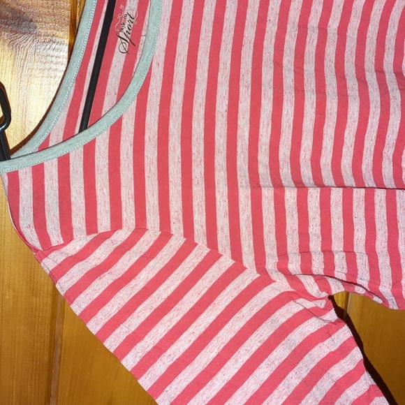 Style & Co Pink Stripe Shirt - Picture 3 of 3